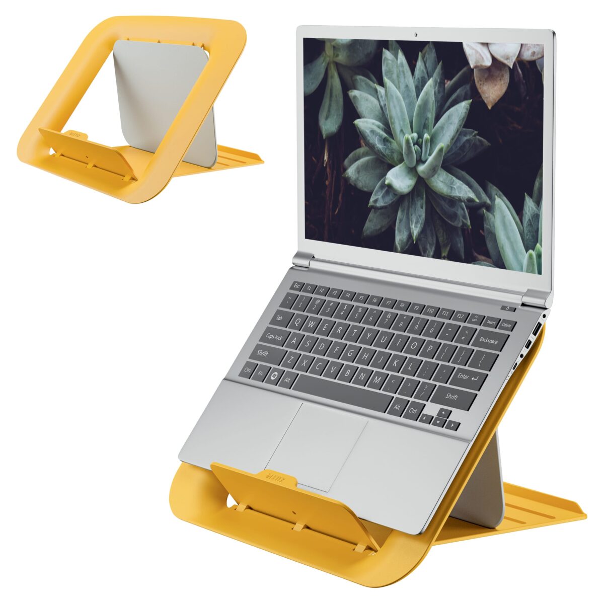 LEITZ Laptopständer Cosy 6426-00-19 13''-17'' Laptops gelb 1 Stück – Hochwertig & günstig bei ShopDeca