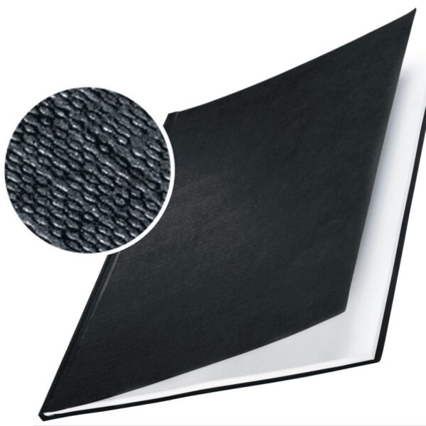 LEITZ Buchbindemappe 21mm A4 73950095 schwarz 10 Stück