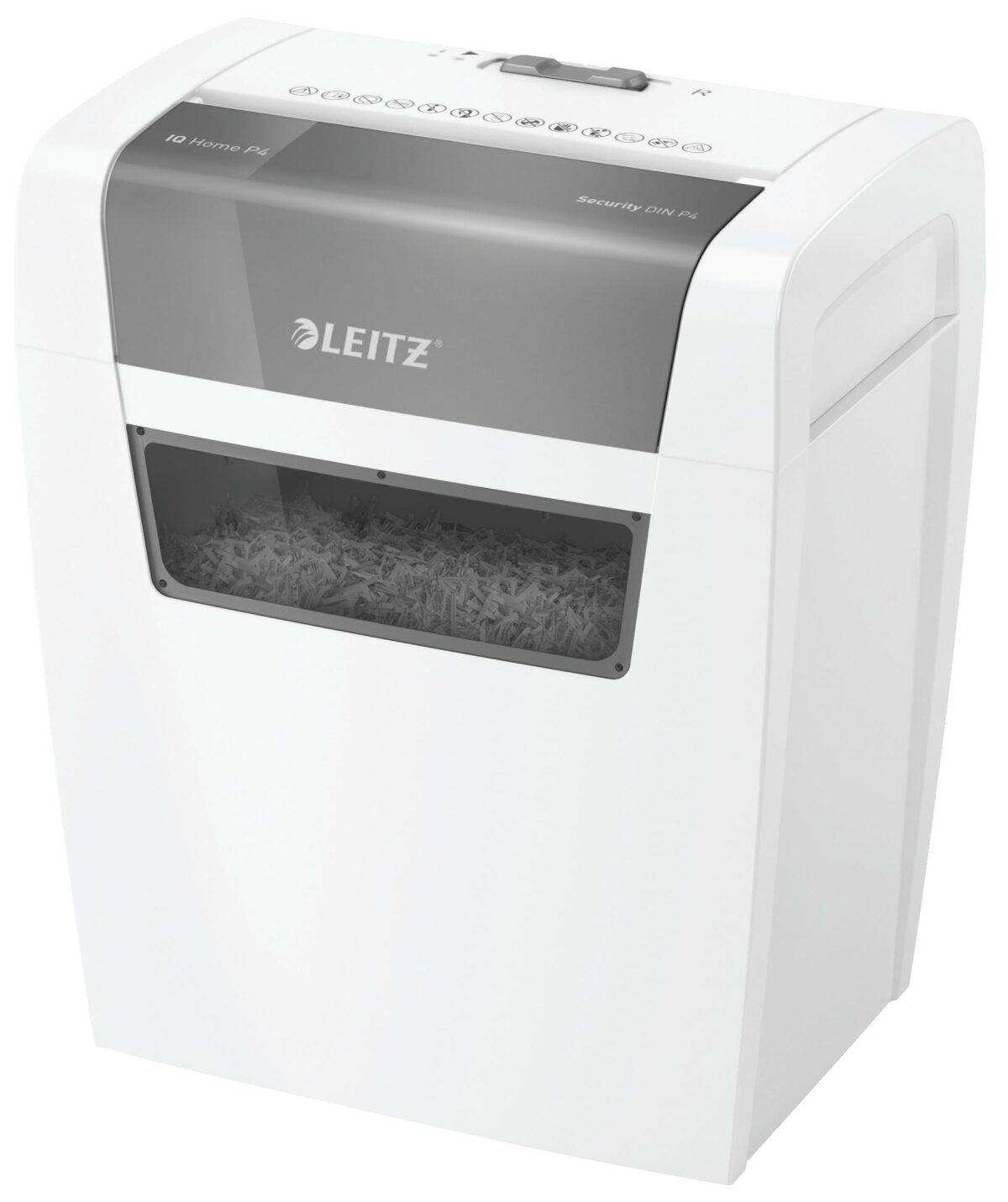 LEITZ Aktenvernichter IQ 80340000 Home, P-4, 15lt – Hochwertig & günstig bei ShopDeca