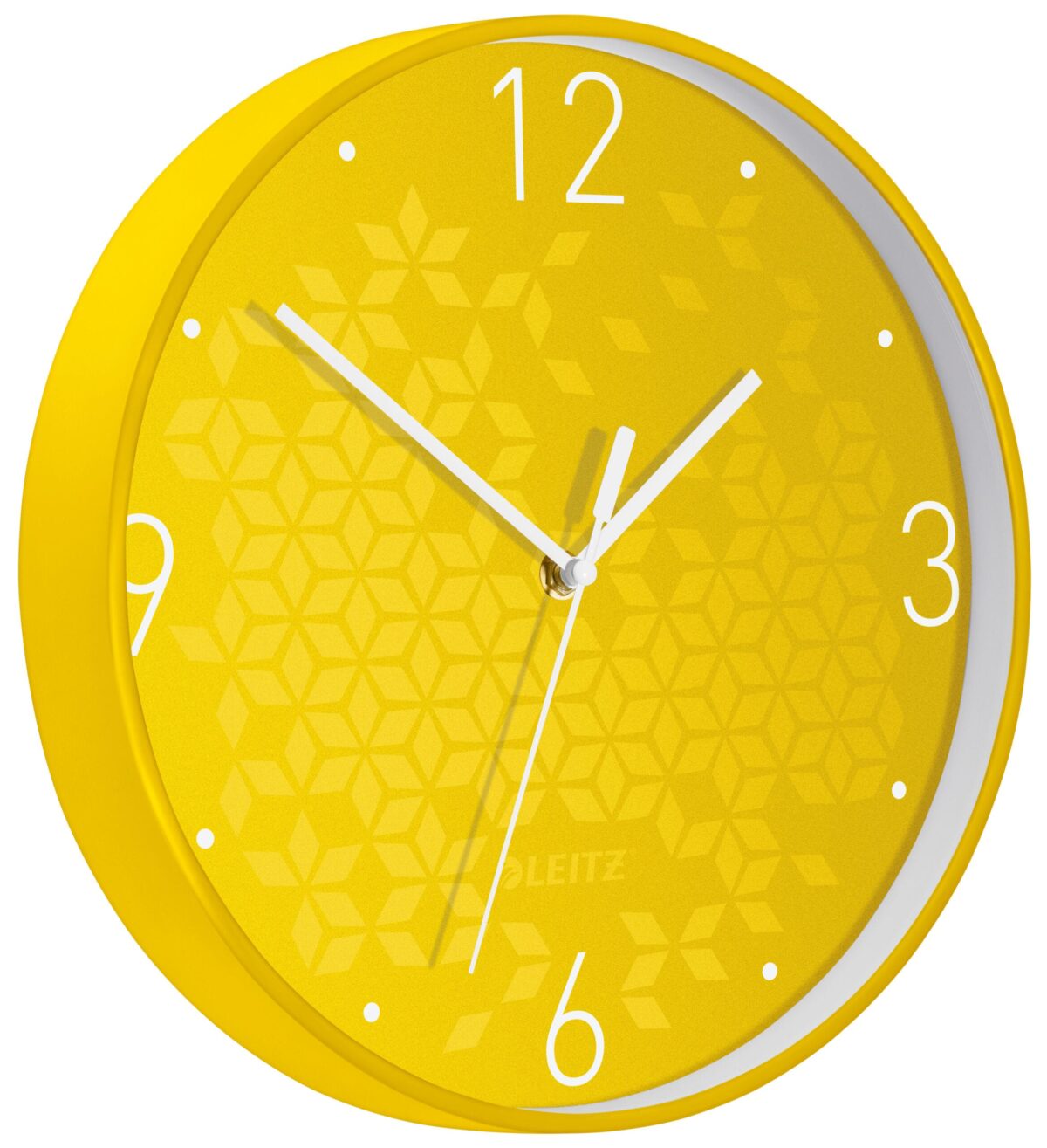 LEITZ Wanduhr WOW 29cm 9015-00-16 gelb – Hochwertig & günstig bei ShopDeca