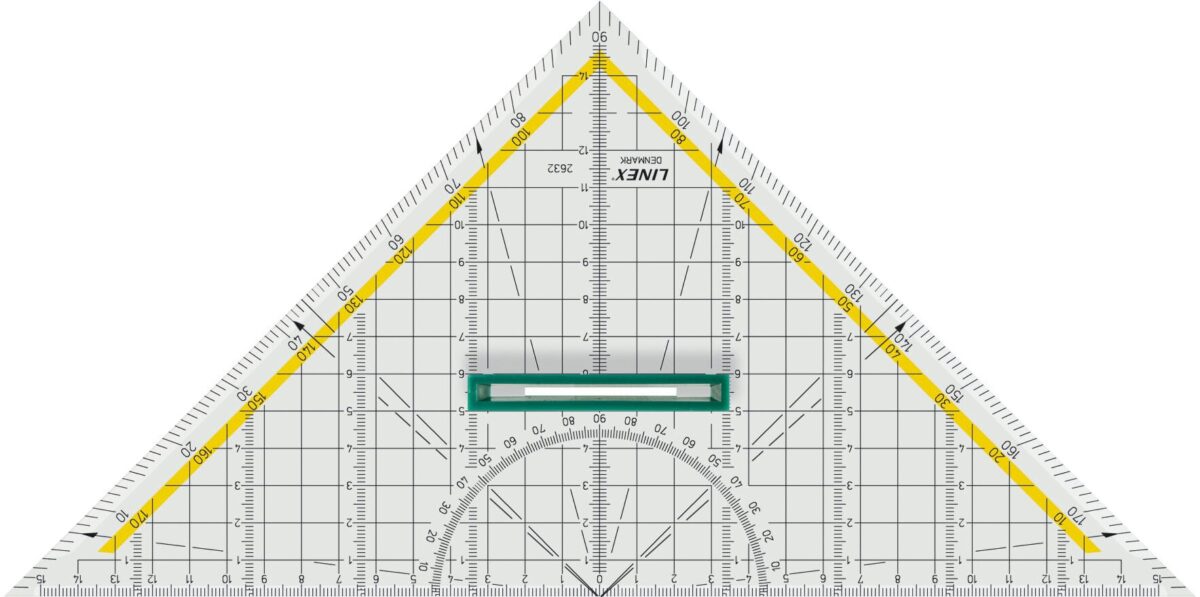 LINEX Geodreieck 100414079 320mm, mit Griff – Hochwertig & günstig bei ShopDeca