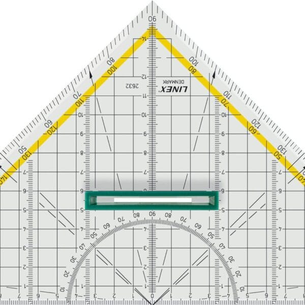 LINEX Geodreieck 100414079 320mm, mit Griff