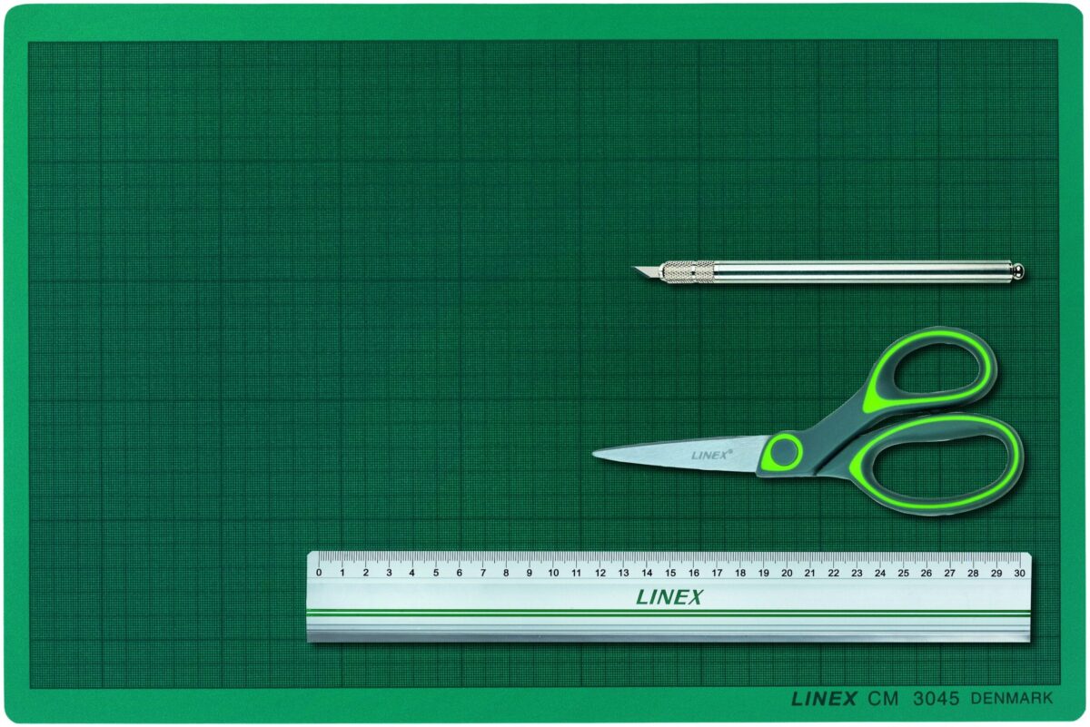 LINEX Schneidematte 400111887 A3, grün, 4-teilig – Hochwertig & günstig bei ShopDeca