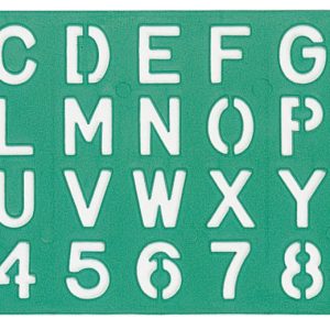 LINEX Schriftschablone 30mm 586200L