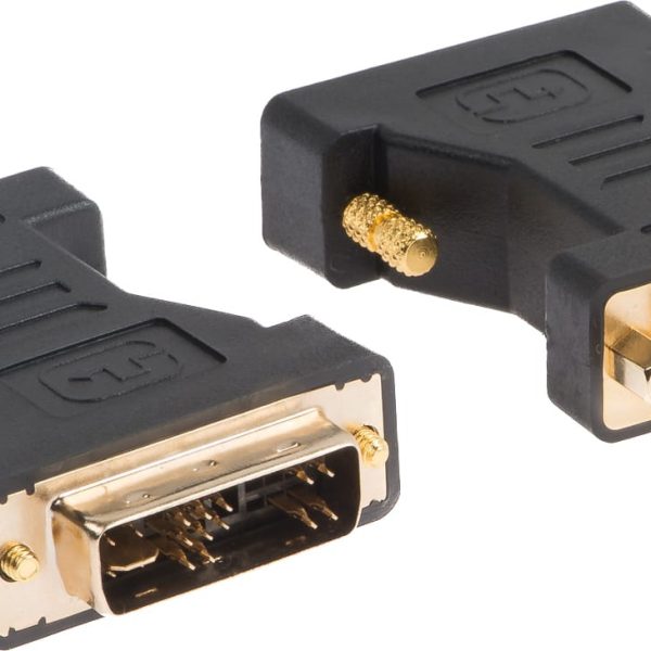 LINK2GO Adapter DVI-A - VGA AD2111BB male-female
