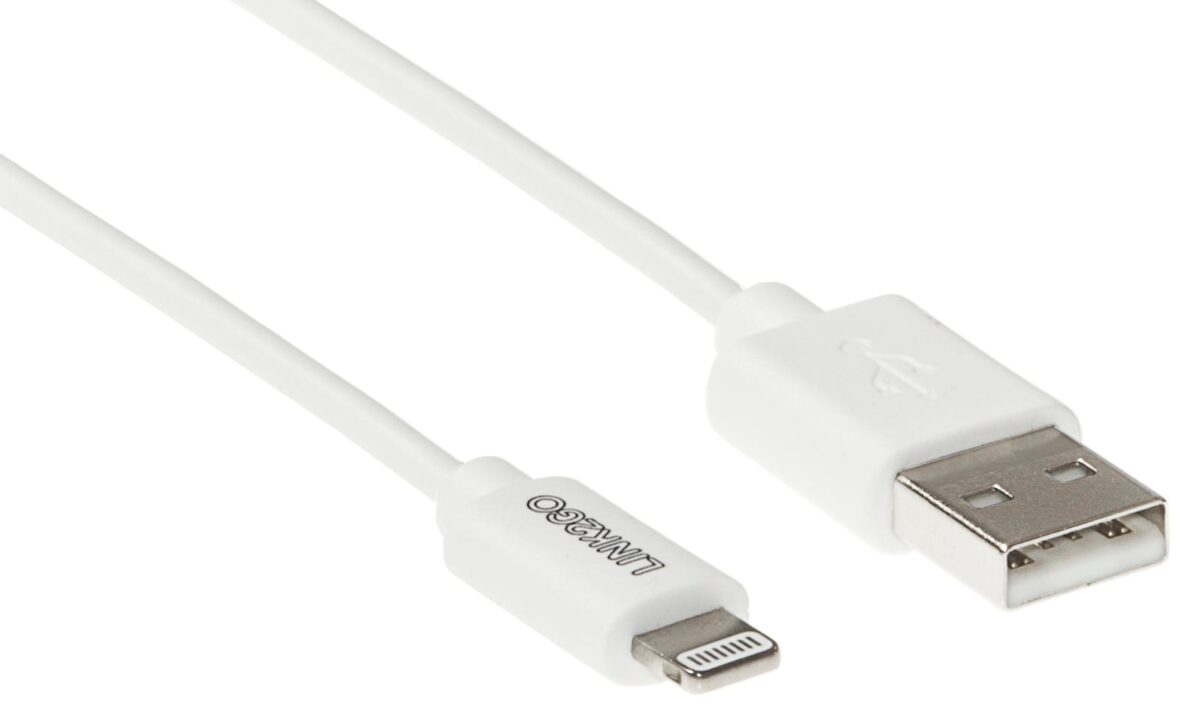 LINK2GO USB-A to Lightining Cable 2m SY1000KWB MFI – Hochwertig & günstig bei ShopDeca