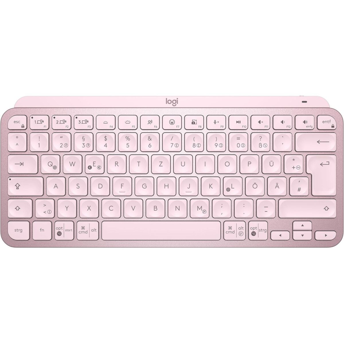 LOGITECH Tastatur MX Keys Mini 920-010487 Rose CH-Layout – Hochwertig & günstig bei ShopDeca