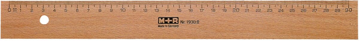 M+R Lineal 30cm 719300000 Metalleinlage Buche – Hochwertig & günstig bei ShopDeca