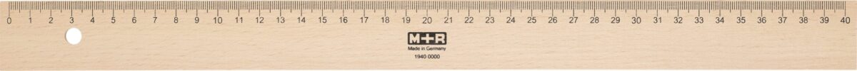 M+R Lineal 40cm 719400000 Metalleinlage Buche – Hochwertig & günstig bei ShopDeca
