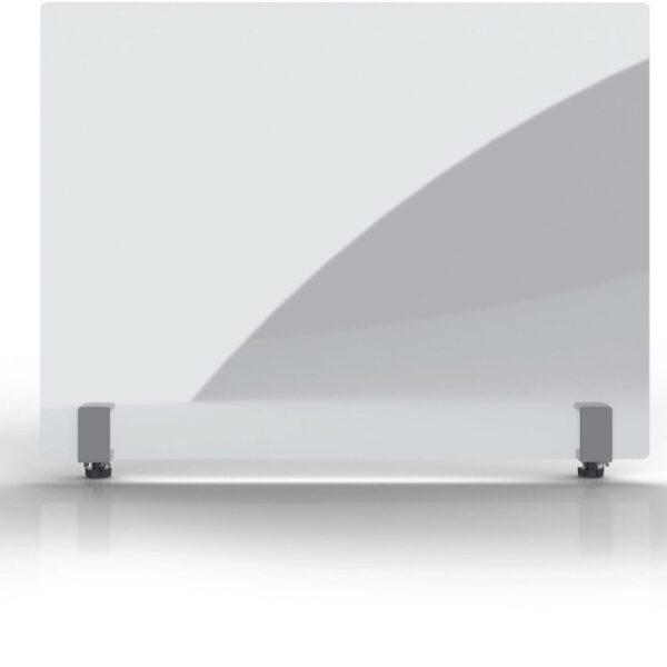 MAGNETOPLAN Hygienewand 500x850mm 11029080 Acrylglas, mit Klemmhalter