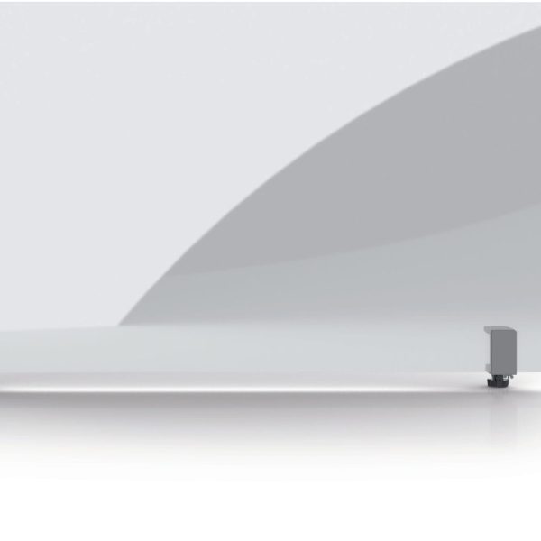 MAGNETOPLAN Hygienewand 1000x600mm 11029100 Acrylglas, mit Klemmhalter