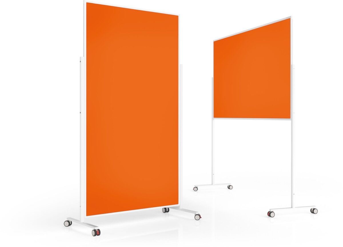 MAGNETOPLAN Design-Moderatorentafel VP 1181144 Filz, orange 1000x1800mm – Hochwertig & günstig bei ShopDeca
