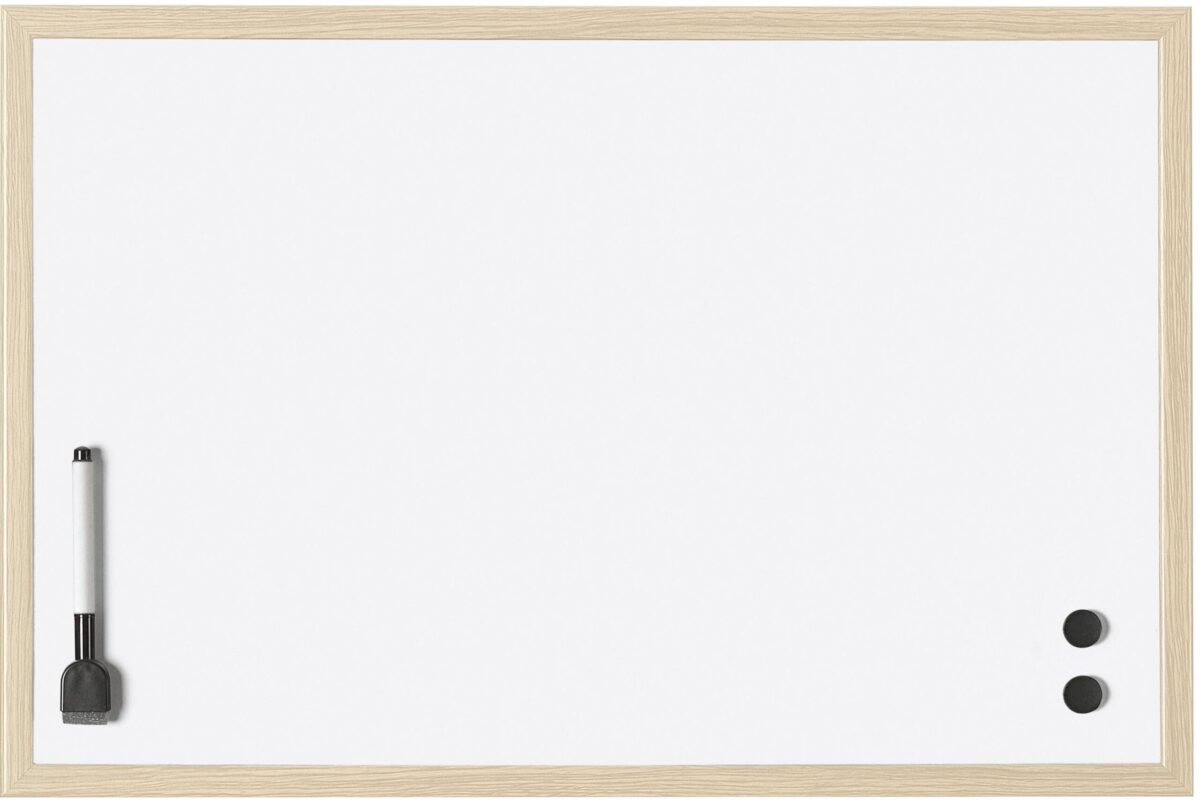 MAGNETOPLAN Whiteboard mit Holzrahmen 121926 Stahl 590x390mm – Hochwertig & günstig bei ShopDeca