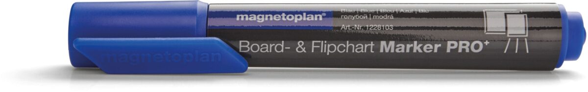 MAGNETOPLAN Kombimarker Pro+ 1228103 blau 4 Stk. – Hochwertig & günstig bei ShopDeca