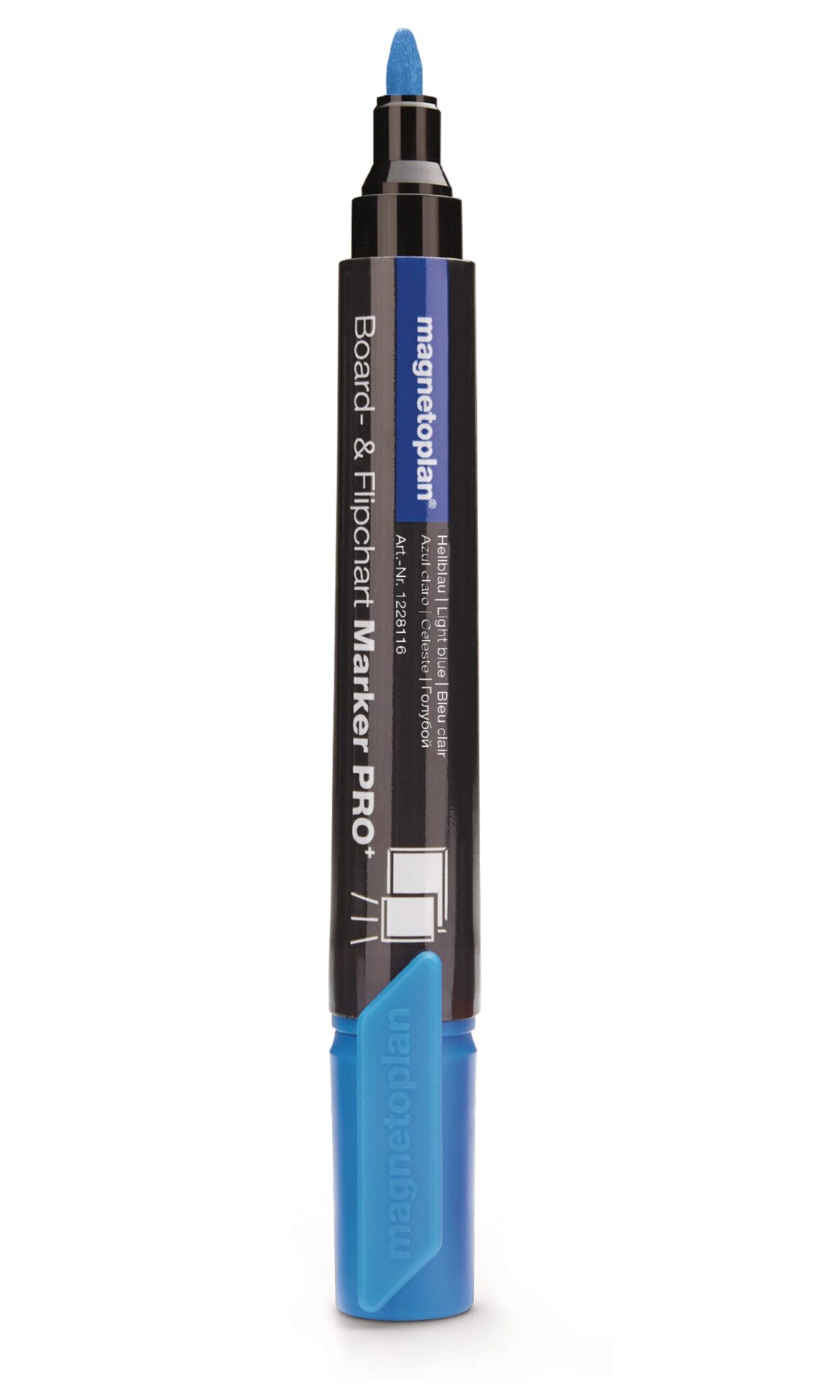 MAGNETOPLAN Kombimarker Pro+ 1228116 hellblau 4 Stk. – Hochwertig & günstig bei ShopDeca