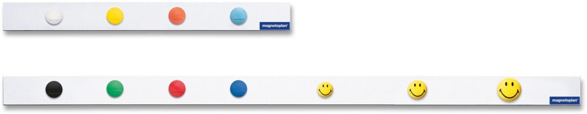 MAGNETOPLAN Magnetowandleisten 1000mm 16151 weiss 10 Stk. – Hochwertig & günstig bei ShopDeca