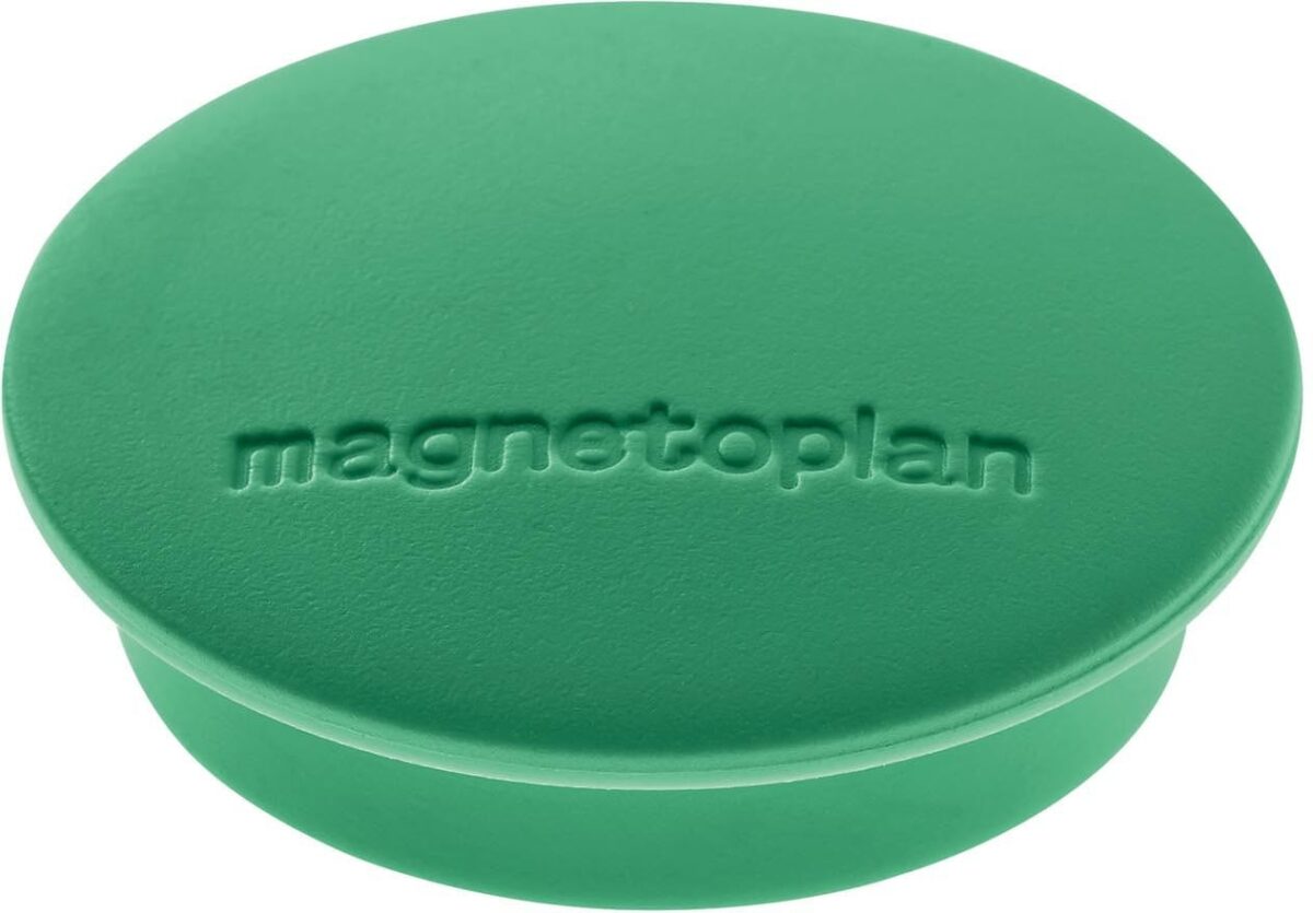 MAGNETOPLAN Magnet Discofix Junior 34mm 1662105 grün 10 Stk. – Hochwertig & günstig bei ShopDeca