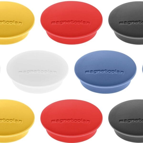 MAGNETOPLAN Magnet Discofix Junior 34mm 1662110 assortiert 10 Stk.