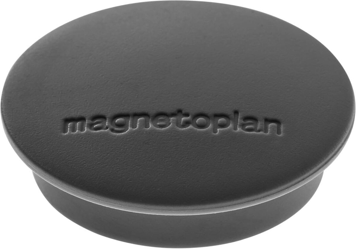 MAGNETOPLAN Magnet Discofix Junior 34mm 1662112 schwarz 10 Stk. – Hochwertig & günstig bei ShopDeca
