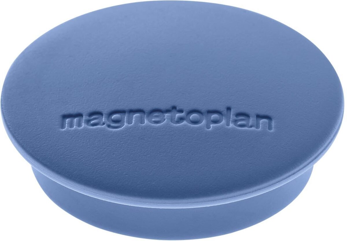 MAGNETOPLAN Magnet Discofix Junior 34mm 1662114 dunkelblau 10 Stk. – Hochwertig & günstig bei ShopDeca