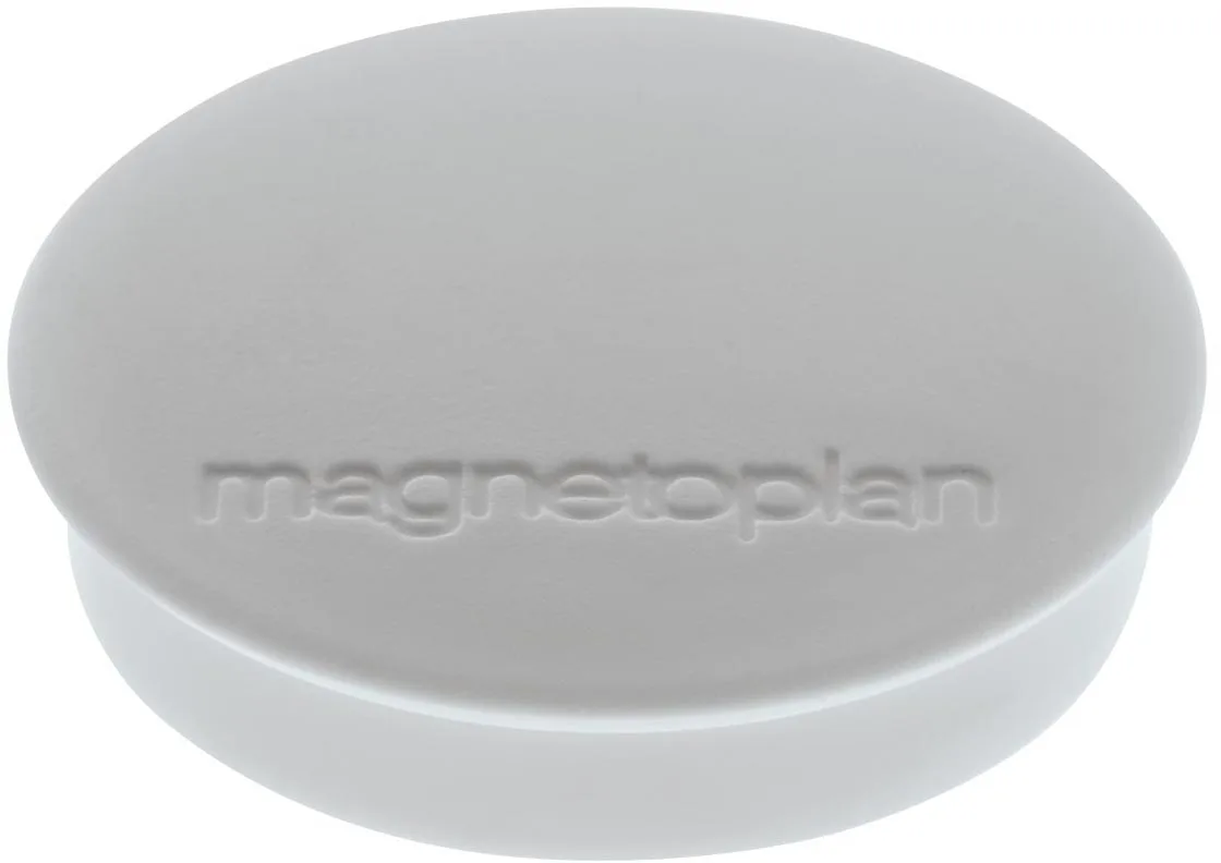 MAGNETOPLAN Magnet Discofix Standard 30mm 1664201 grau, ca. 0.7 kg 10 Stk. – Hochwertig & günstig bei ShopDeca