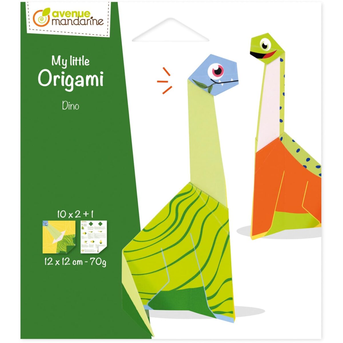 MANDARINE Origamipapier 12x12cm OR517C Pterodaktylus 70g 20 Blatt – Hochwertig & günstig bei ShopDeca