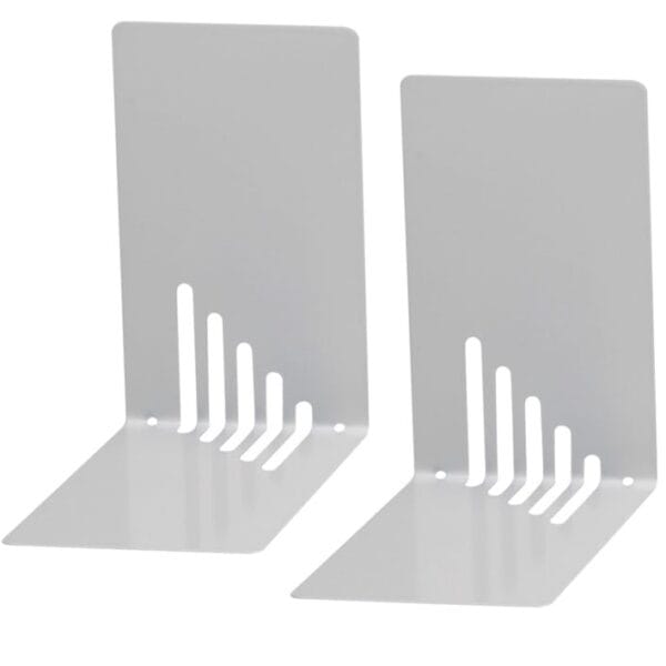MAUL Buchstütze schmal 35010 95 silber 2 Stück