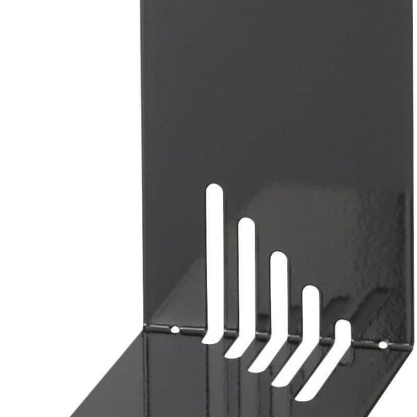 MAUL Bücherstützen 14x8,5x14cm 3501090 schwarz, Metall 2 Stück
