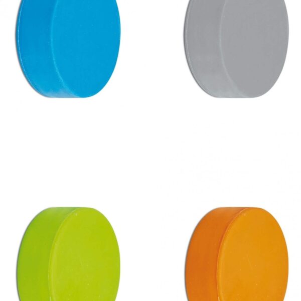 MAUL Magnet Silikon 32.6x9.8mm 6161299 Farben ass., 0.8kg 4 Stück