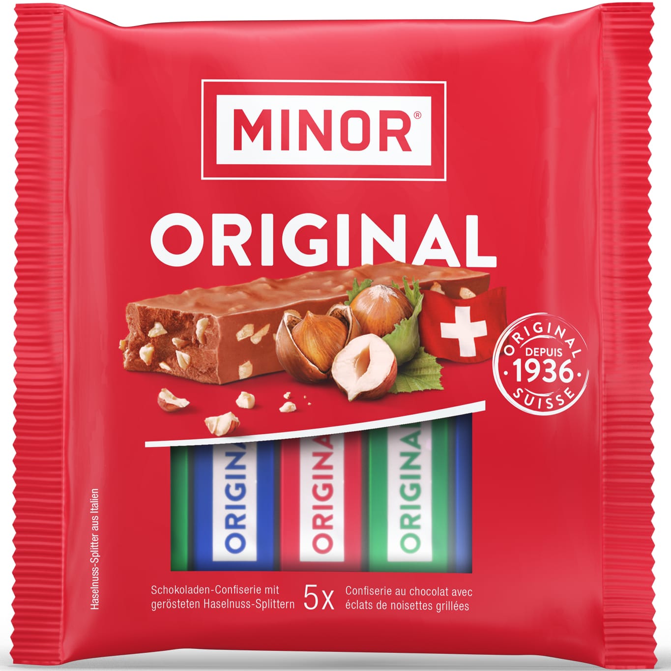 MINOR-07145-7610041071452 MINOR Schokoladenriegel 07145 Original 5x22g – Hochwertig & günstig bei ShopDeca