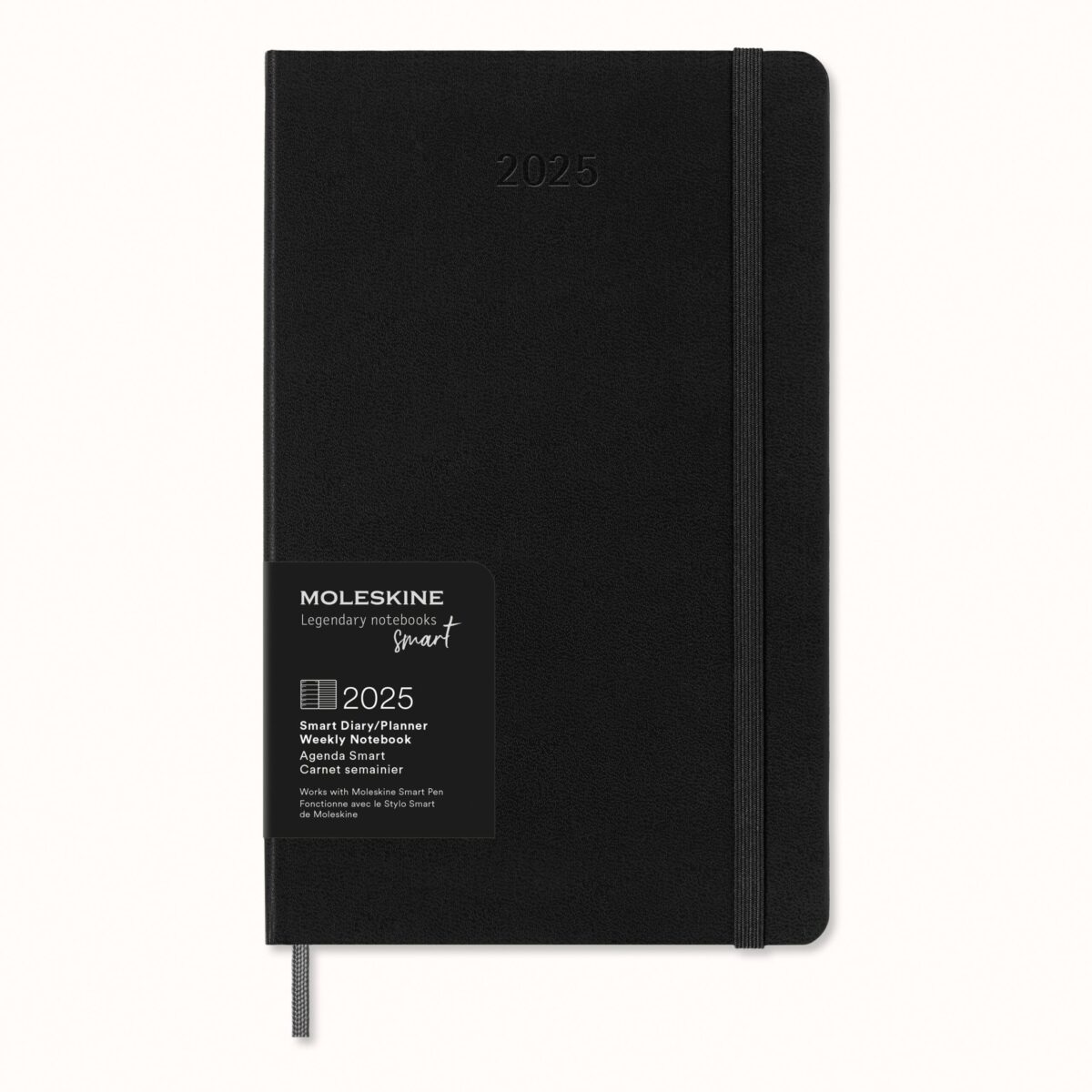 MOLESKINE Agenda Smart Diary Large 2025 056999271275 1W/1S schwarz HC 13x21cm – Hochwertig & günstig bei ShopDeca