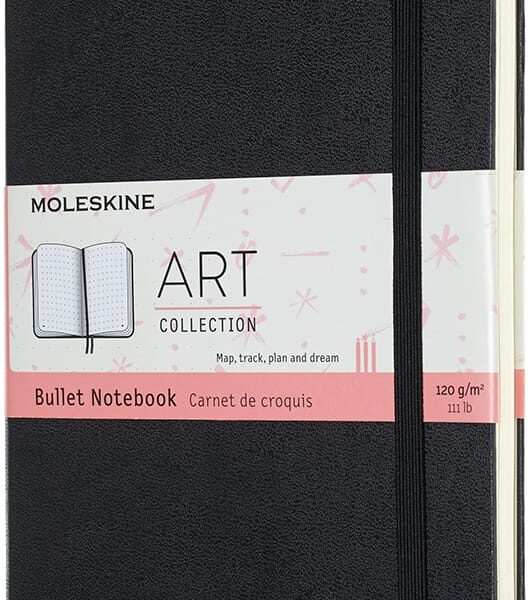 MOLESKINE Notizbuch Bullet A5 603357 punkte schwarz, 160 Seiten