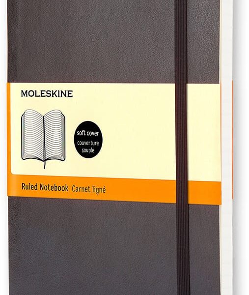 MOLESKINE Notizbuch Soft A6 710-0 liniert schwarz