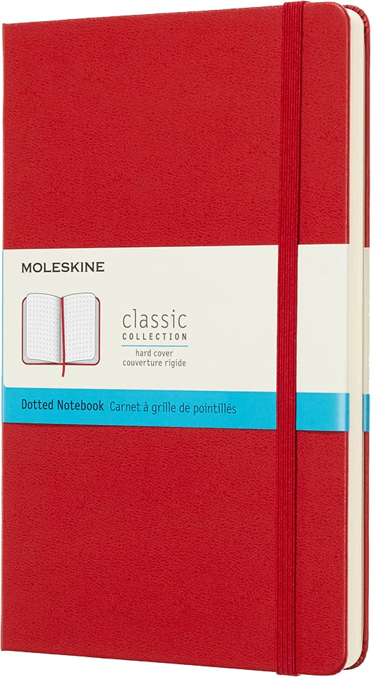 MOLESKINE-715420-8058341715420 MOLESKINE Notizbuch L/A5 715420 Punktraster,HC,Scharlachrot – Hochwertig & günstig bei ShopDeca
