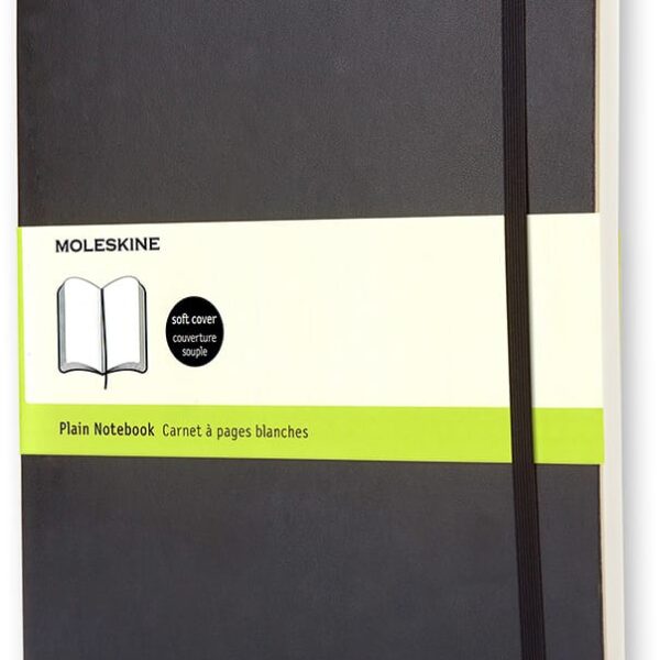 MOLESKINE Notizbuch Soft XL 726-1 blanko schwarz