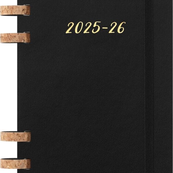 MOLESKINE Studienplaner Spiral 25/26 8056999276492 12M schwarz SC 15x21cm