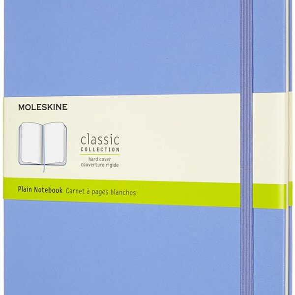 MOLESKINE Notizbuch HC XL 850840 blanko,hortensienblau,192 S.