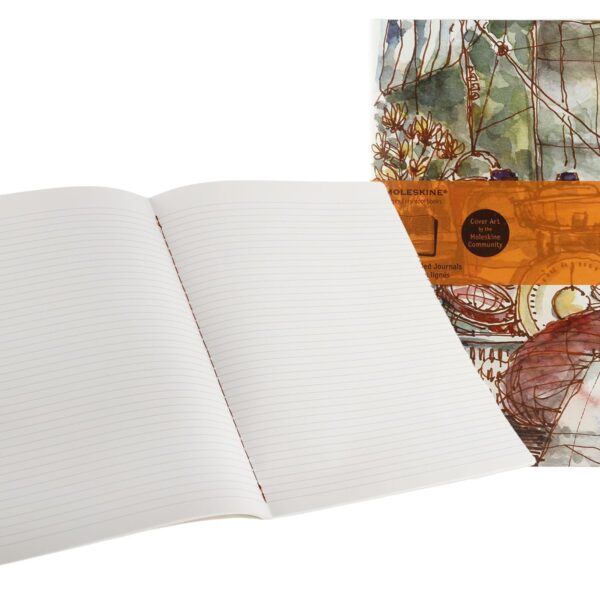 MOLESKINE Notizheft Cover Art A4 898-3 liniert 2 Stück