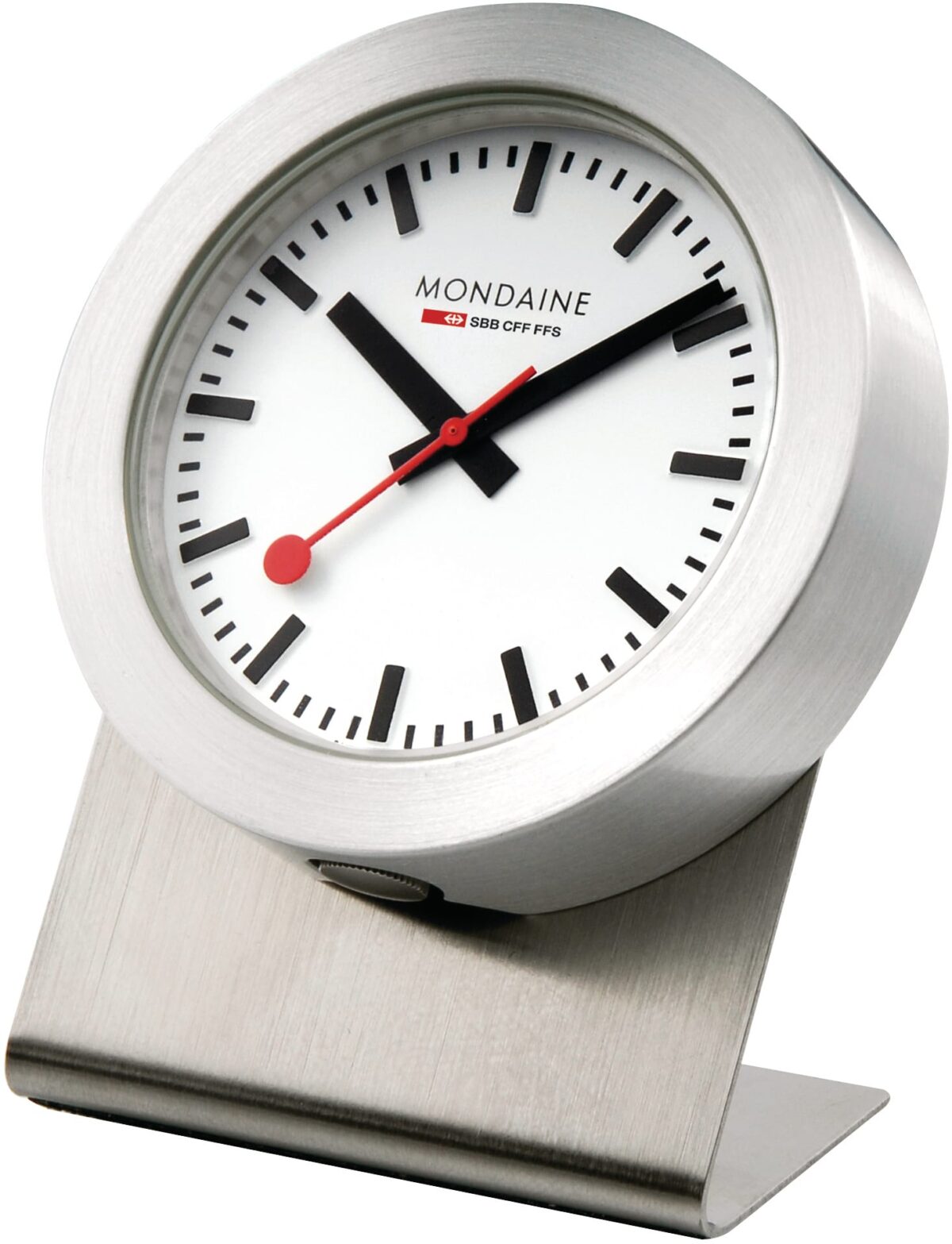 MONDAINE Tischuhr 50mm A660.81SBB silber, magnetisch – Hochwertig & günstig bei ShopDeca