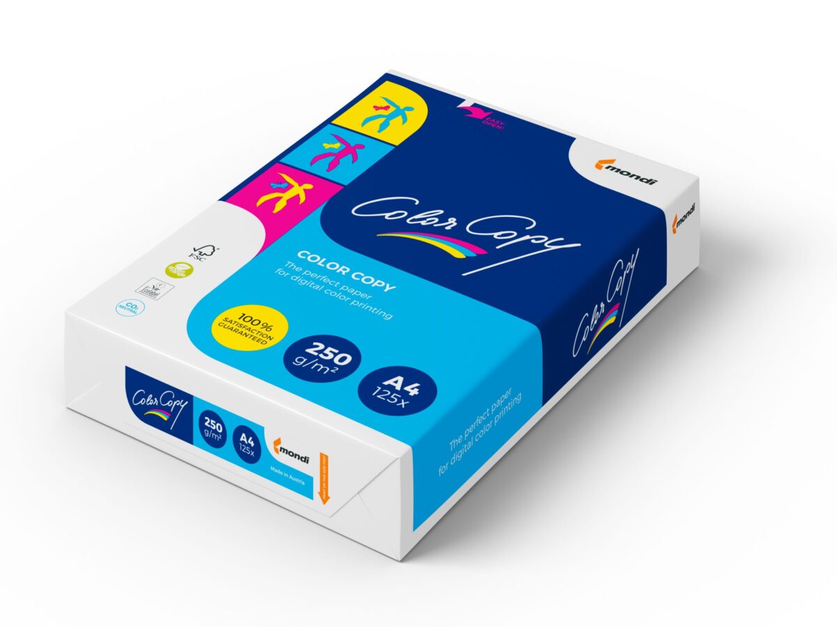 MONDI Color Copy Paper A4 88118369 250g, weiss 125 Blatt – Hochwertig & günstig bei ShopDeca
