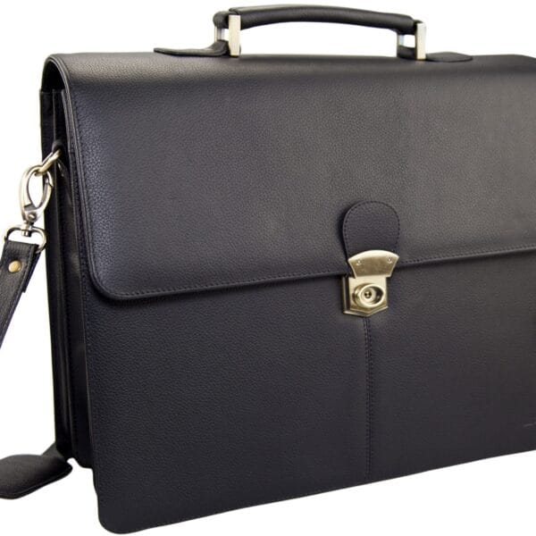 MONOLITH Aktentasche 2000003193 Leder, schwarz