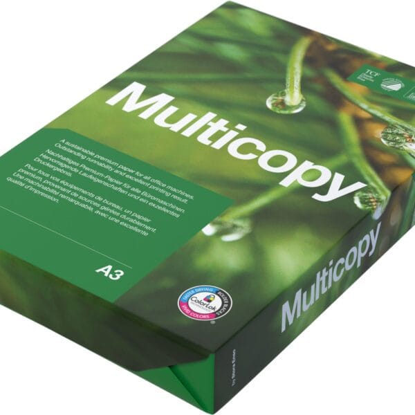 MULTICOPY Kopierpapier A3 88020106 80g, weiss 500 Blatt
