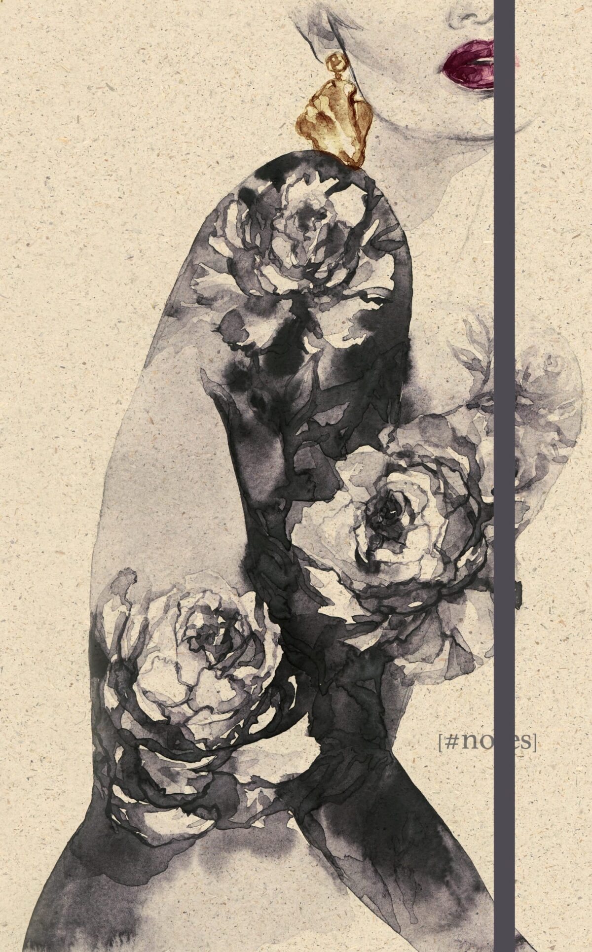 NATUR VERLAG Notizbuch Hardcover 13x21cm 10903N Lady in Black, blanko – Hochwertig & günstig bei ShopDeca