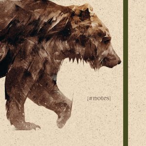 NATUR VERLAG Notizbuch Hardcover 13x21cm 10909N Bear, blanko