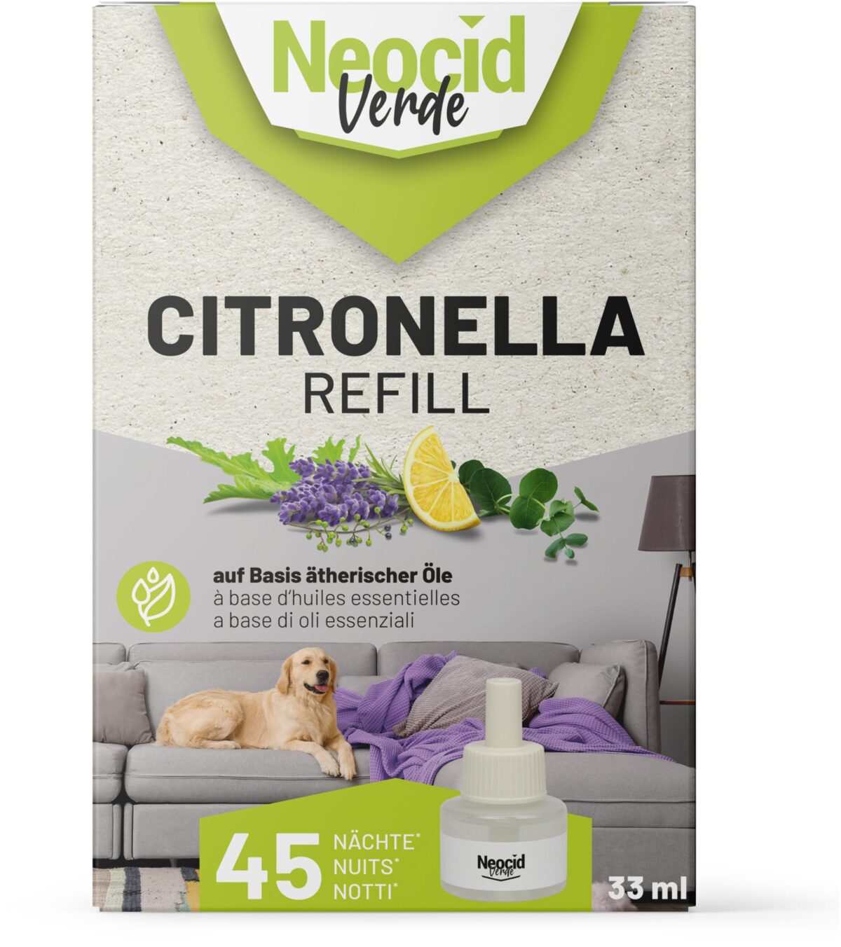 NEOCID EXPERT Citronella ätherisches Öl 48035 refill-Fläschchen 33ml – Hochwertig & günstig bei ShopDeca