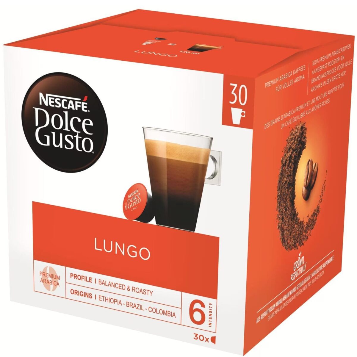 NESCAFE Kaffeekapseln Dolce Gusto 12423833 Lungo 30 Stück – Hochwertig & günstig bei ShopDeca