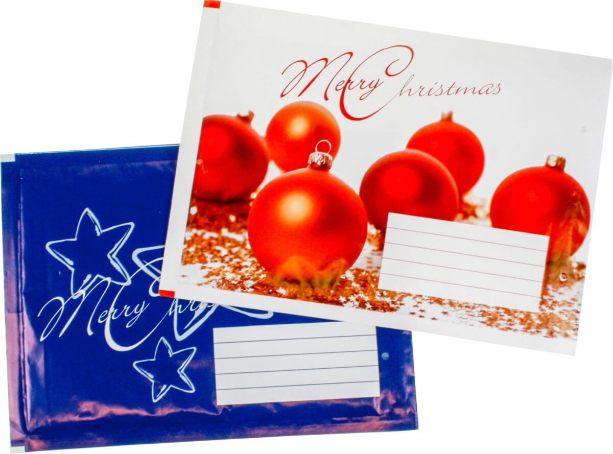 NEUTRAL Luftpolstertaschen Christmas 081054 Gr.4, 200x275mm 4 Stück – Hochwertig & günstig bei ShopDeca