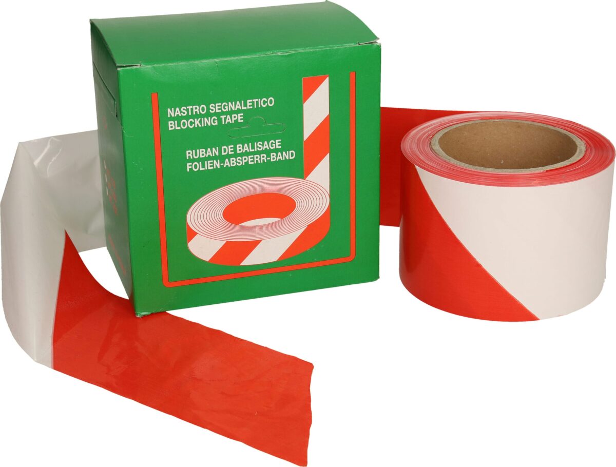 NEUTRAL Absperrband 75mmx200m 20.80.960.00.646 weiss/rot – Hochwertig & günstig bei ShopDeca