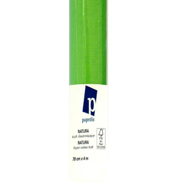 NEUTRAL Kraft-Geschenkpapier 445070 70cmx4m hellgrün