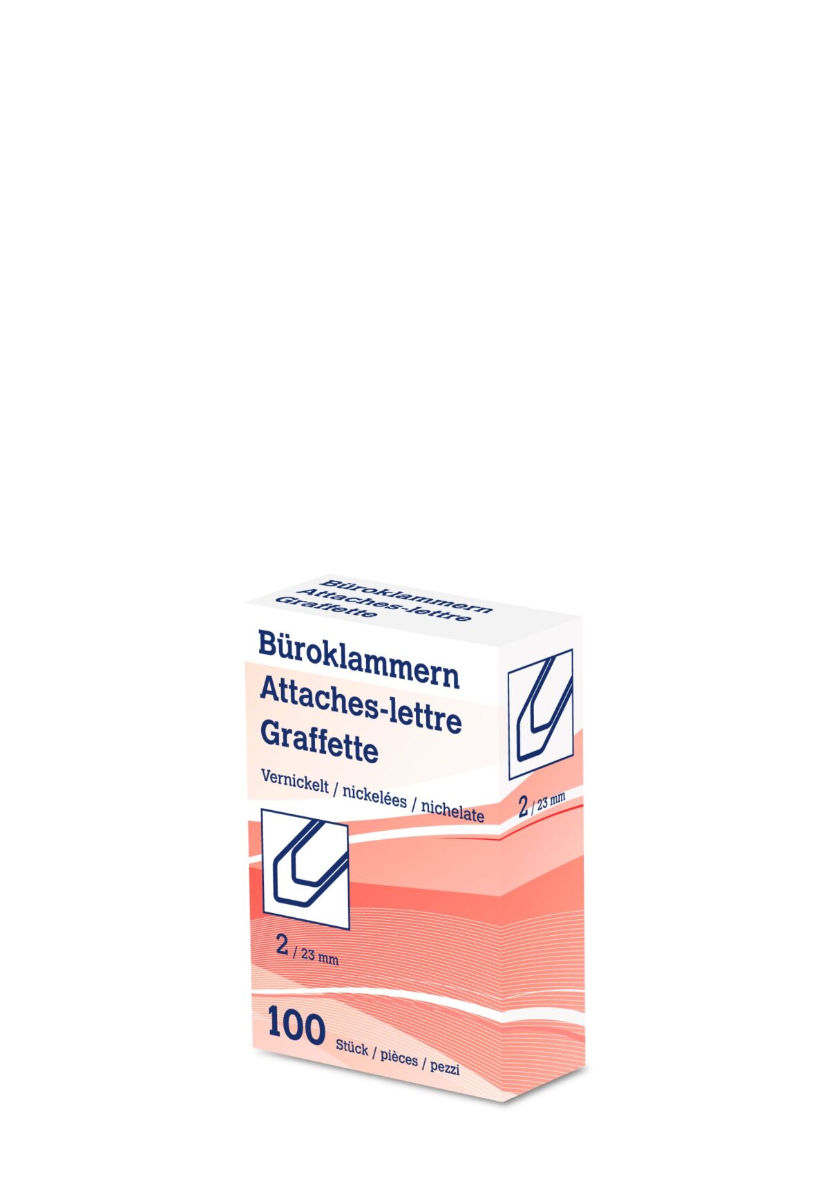 NEUTRAL Büroklammern Nr. 2 6202 23mm vernickelt 100 Stk. – Hochwertig & günstig bei ShopDeca